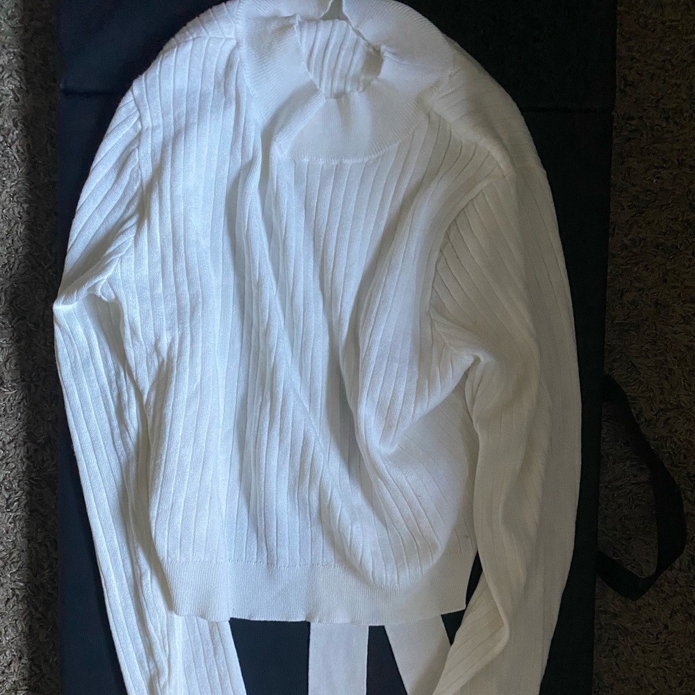 White sweater